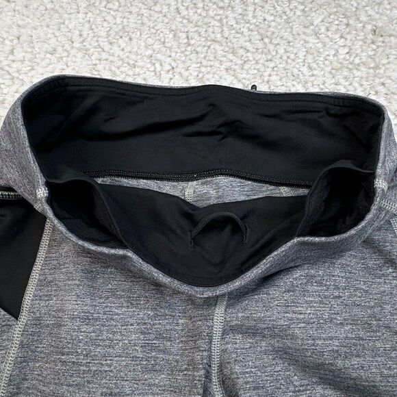 Lululemon Pace Rival Crop Legging Heather Gray Black - Picture 6 of 15